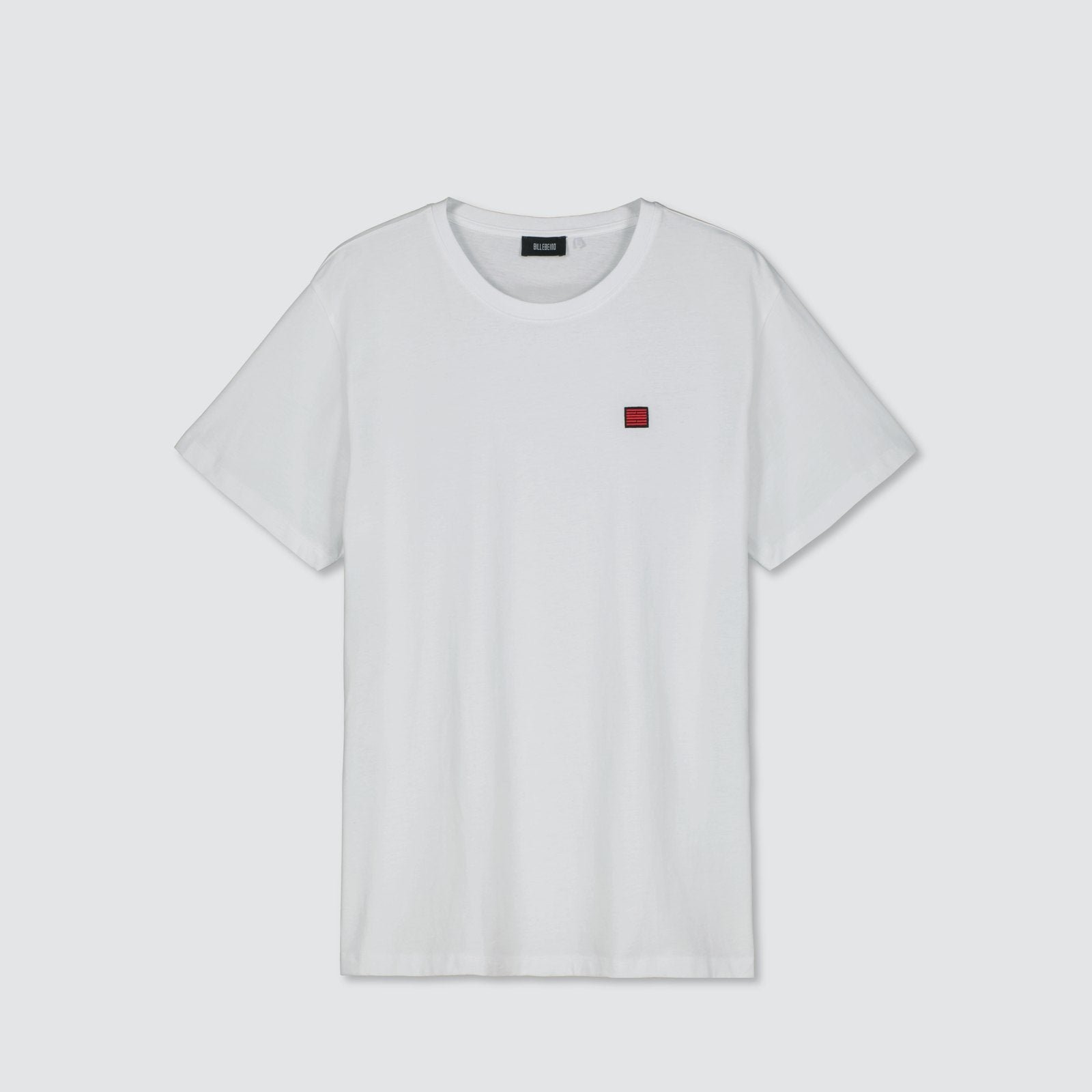 Billebeino miesten t-paita Red Brick T-shirt, valkoinen