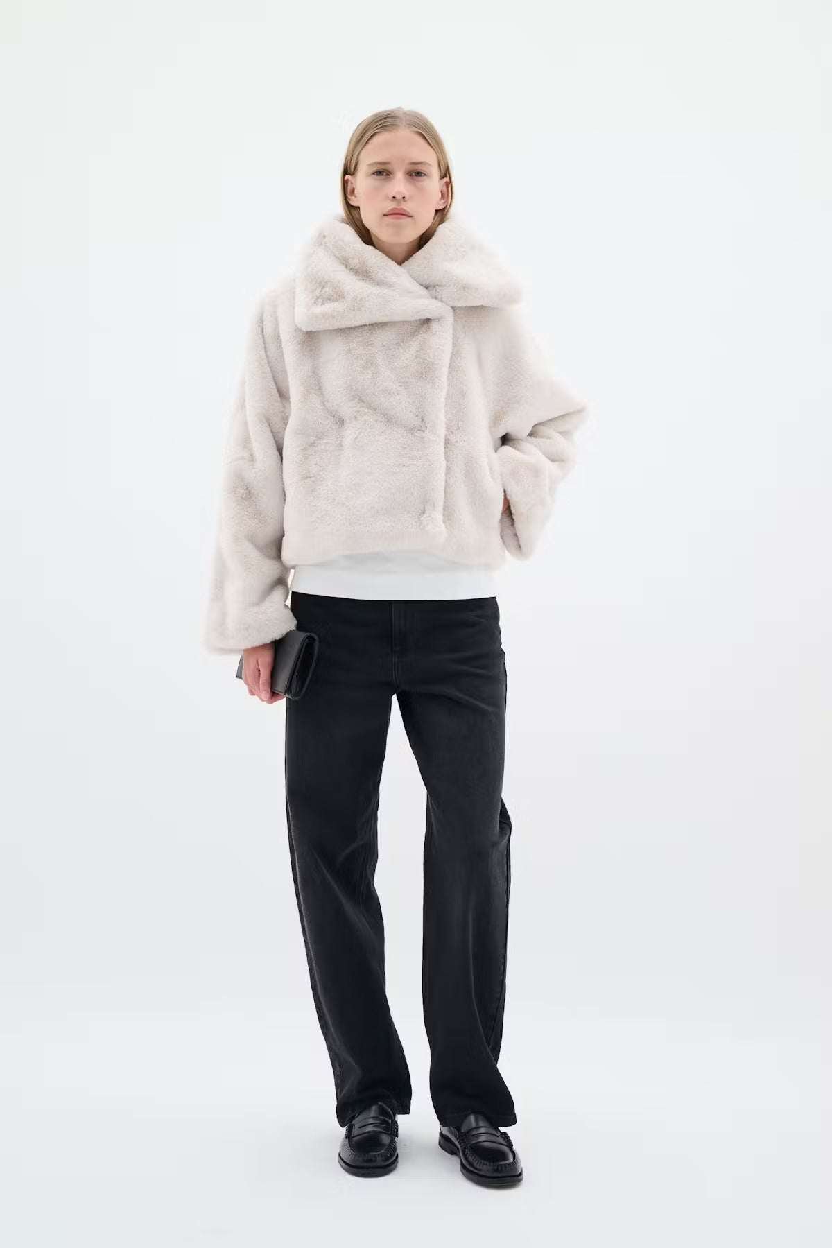 Inwear naisten takki YONEKOIW SHORT COAT, Haze