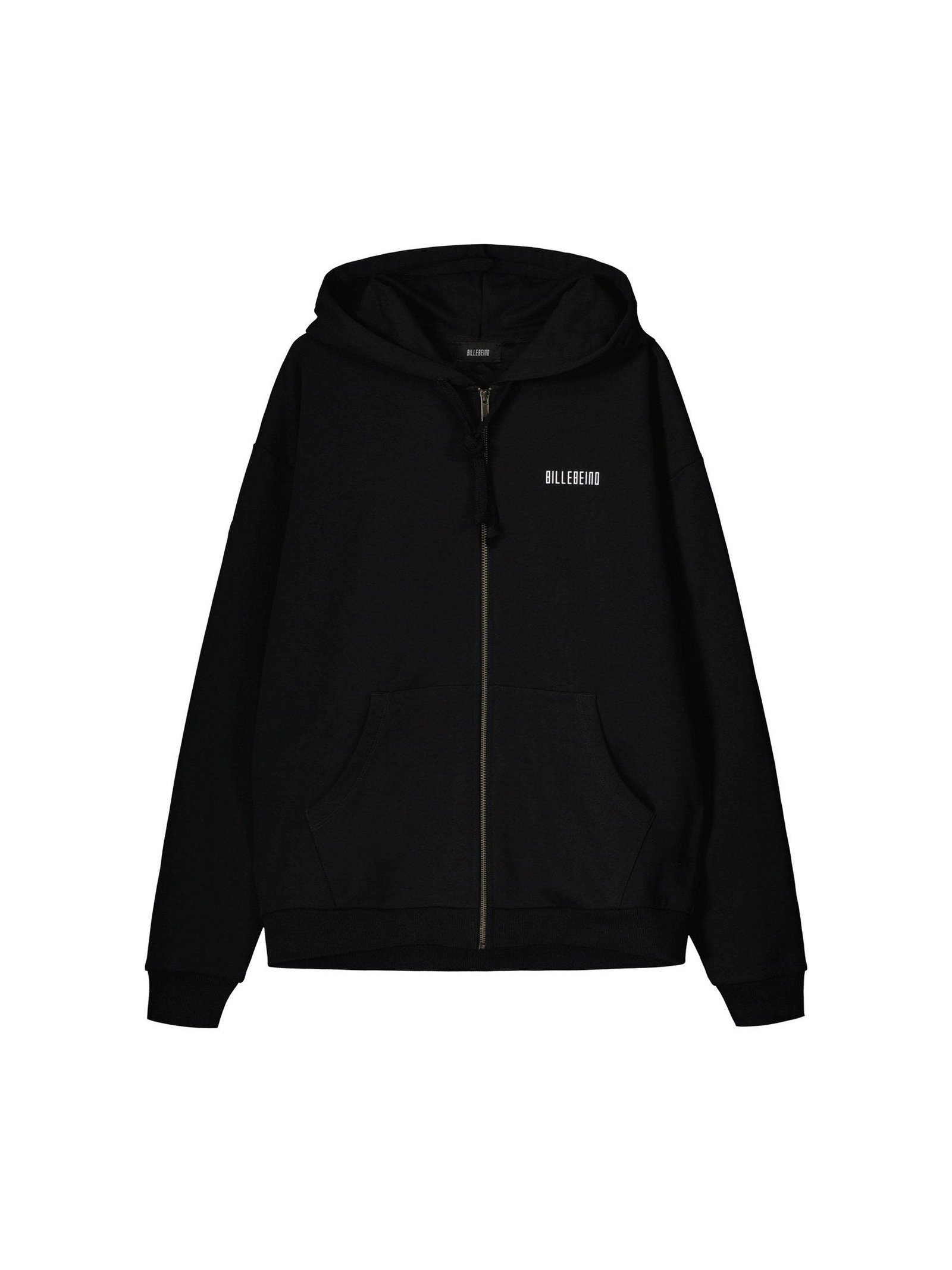 Billebeino miesten huppari, BRICK ZIP HOODIE Musta