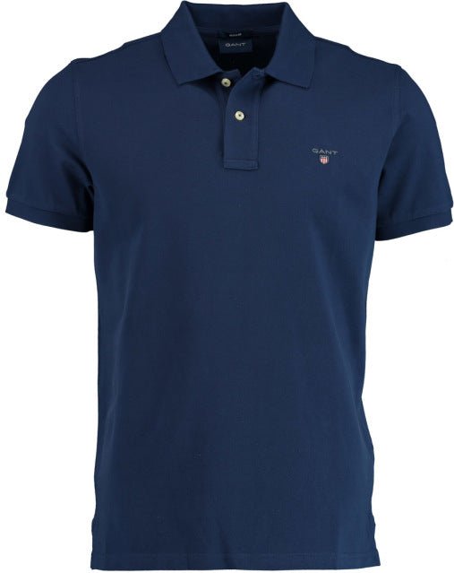 Gant Pikeepusero, Solid Pique Regular Fi Tummansininen