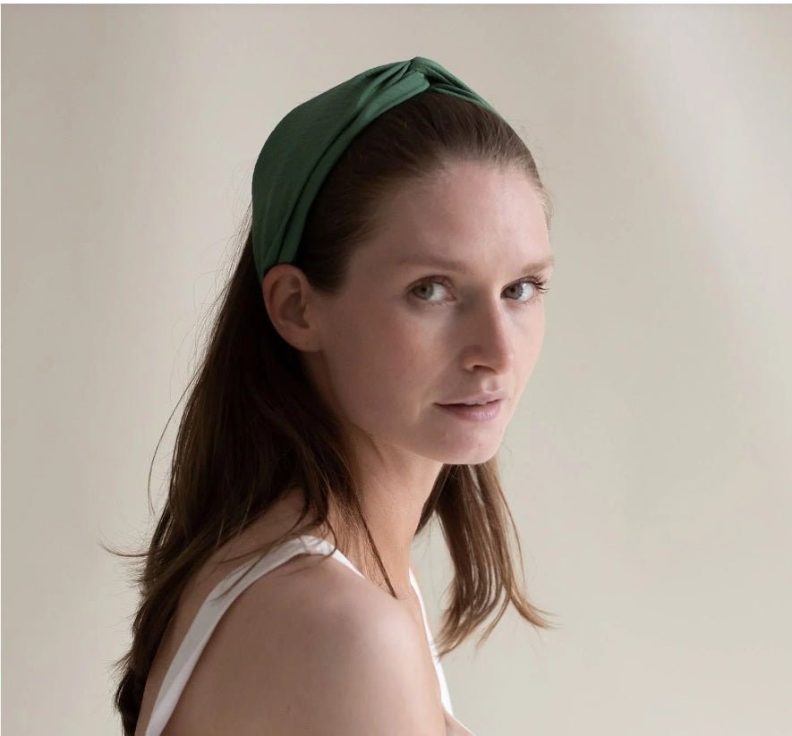 Gauhar hiuspanta Headband Helsinki Atelier Meadow, vihreä
