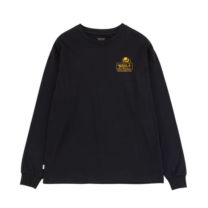 Makia, Miesten Paita, Betoni Long Sleeve Musta