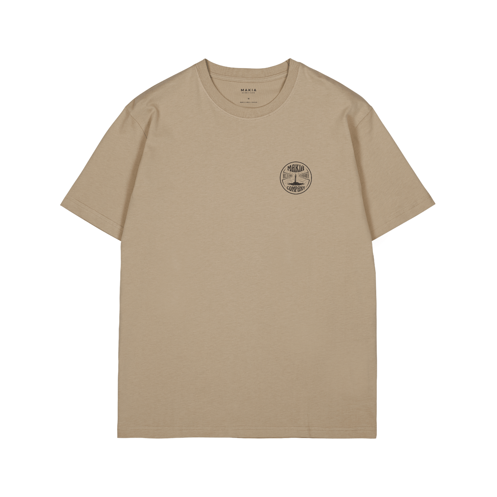 Makia T-Paita Harmaja T-Shirt  Beige