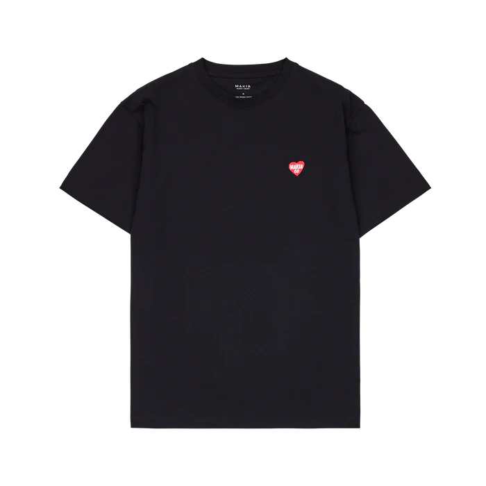 Makia unisex t-paita, ESSENCE T-SHIRT Musta