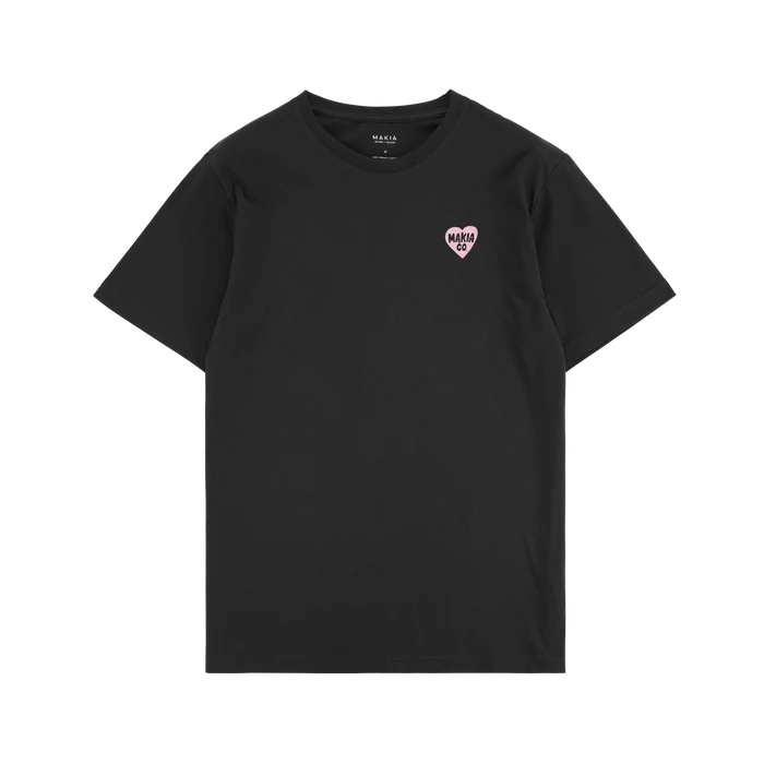Makia unisex t-paita, FEELING T-SHIRT Musta