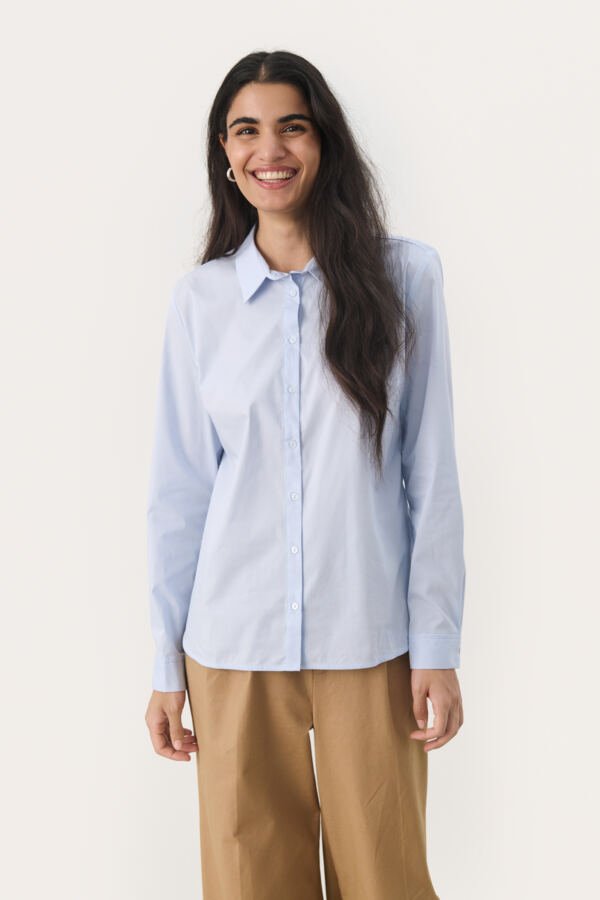 Part Two Naisten Kauluspaita BIMINI SHIRT Heather