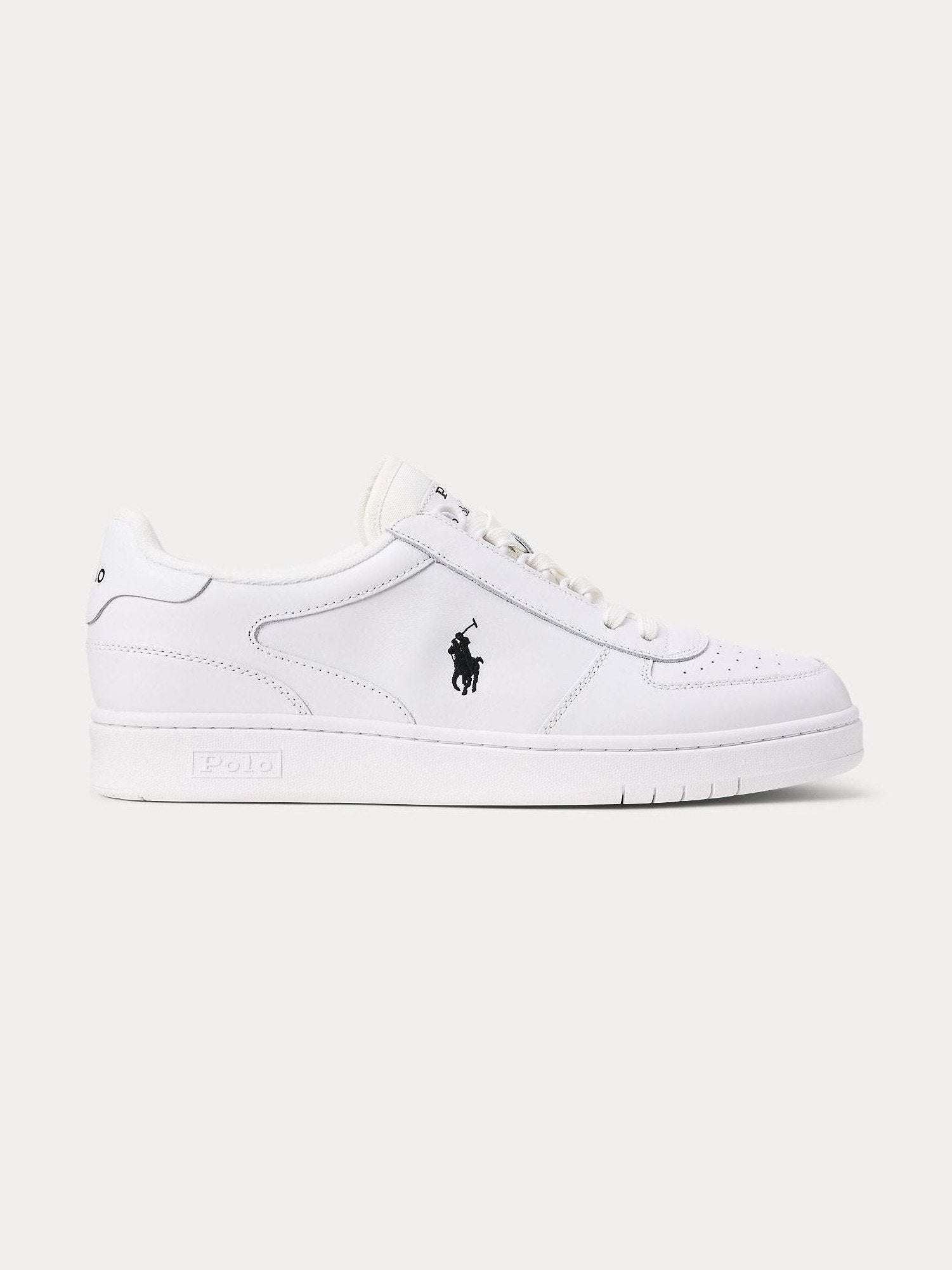 Polo Ralph Lauren kengät, CRT SNEAKER LOW TOP LACE Valkoinen