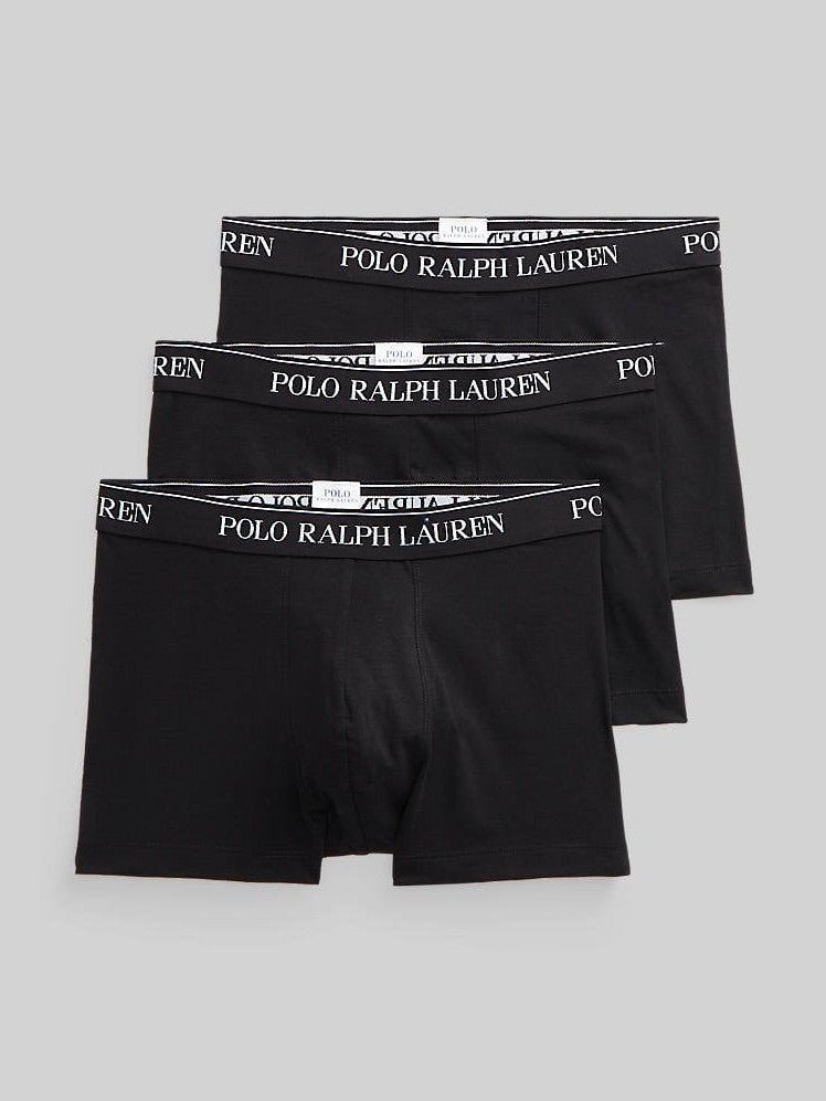 Polo Ralph Lauren Miesten Bokserit 3-Pack, CLASSIC 3-PACK TRUNK Musta
