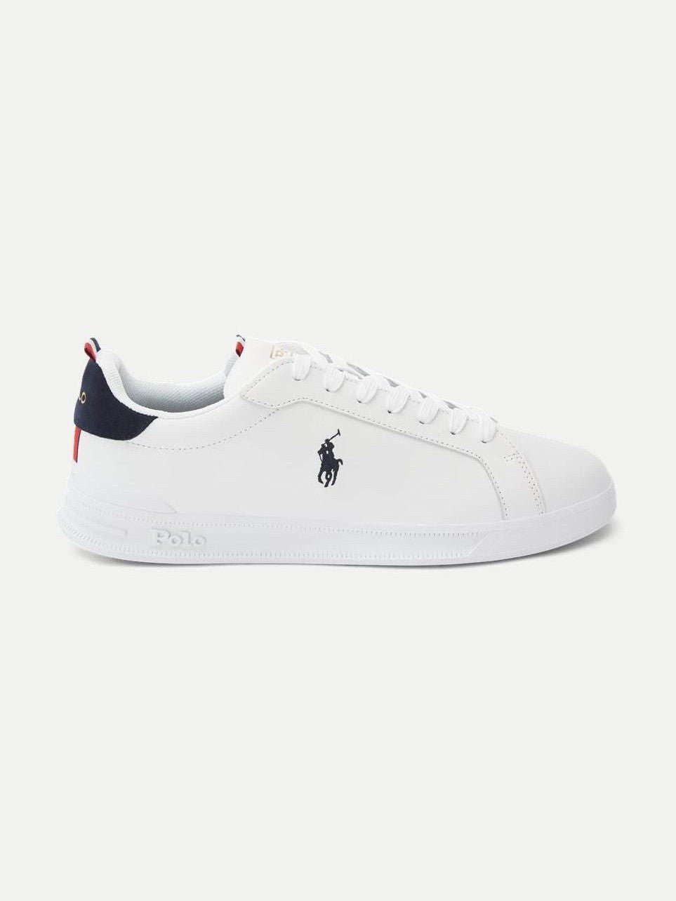 Polo Ralph Lauren Miesten Kengät, HRT CT II-SNEAKERS-LOW TOP LACE Valkoinen