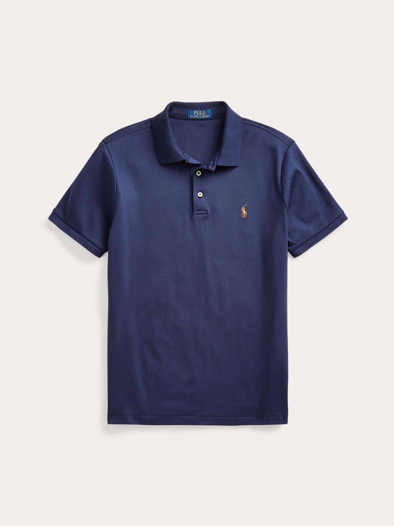 Polo Ralph Lauren miesten pikeepaita, POLO PIKEE CUSTOM SLIM Tummansininen
