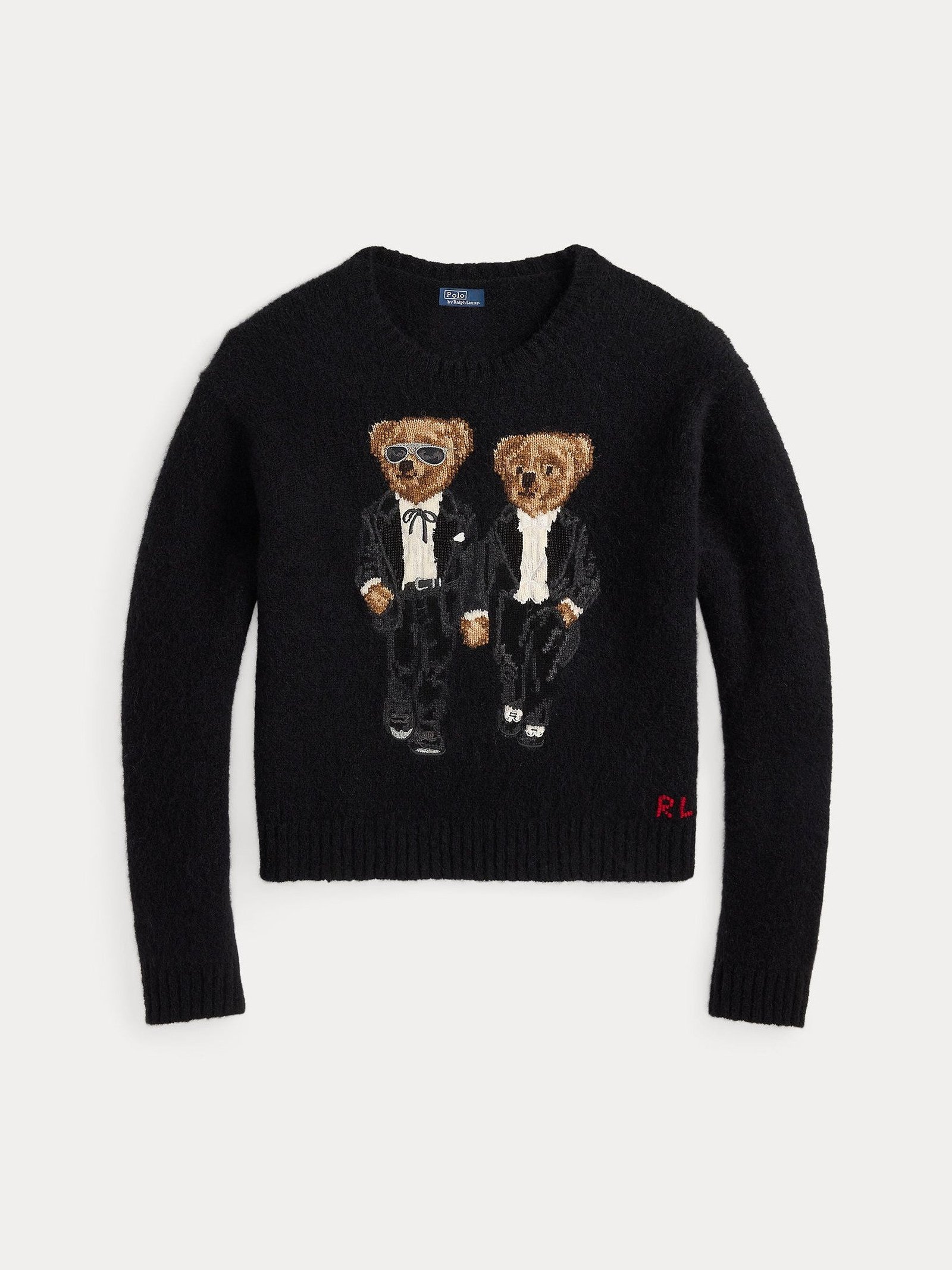 Polo Ralph Lauren naisten collegepusero POLO BEAR, musta