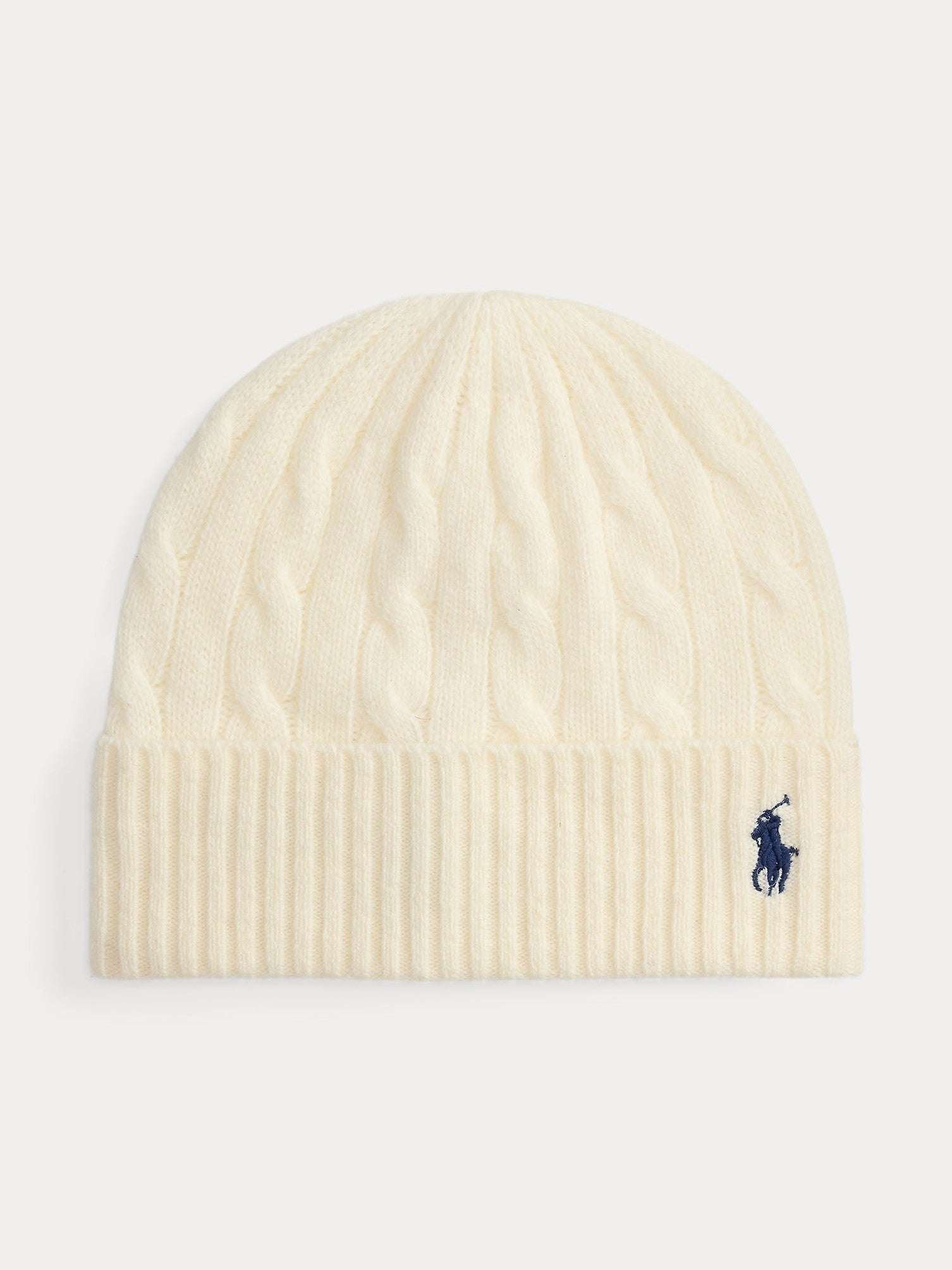 Polo Ralph Lauren pipo, WL CS CBL BN-HAT Luonnonvalkoinen