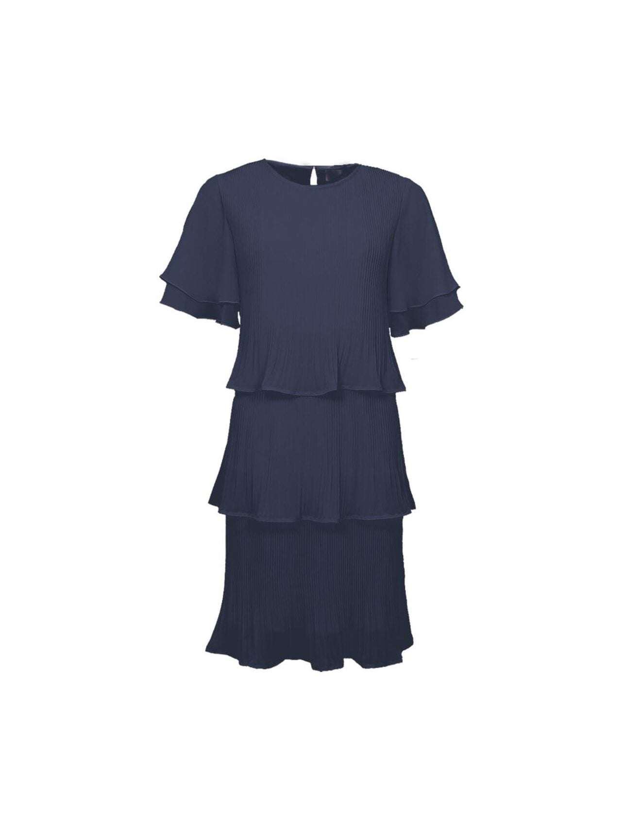 S.T.I naisten mekko, CALICO DRESS 100CM Tummansininen
