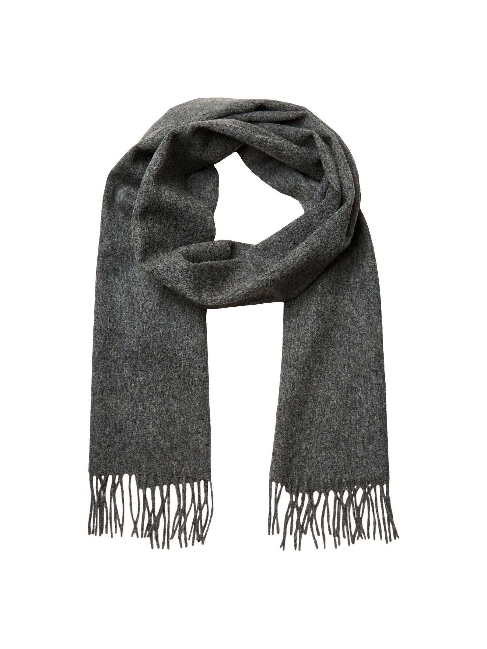Selected Miesten Villahuivi, Tope Wool Keskiharmaa