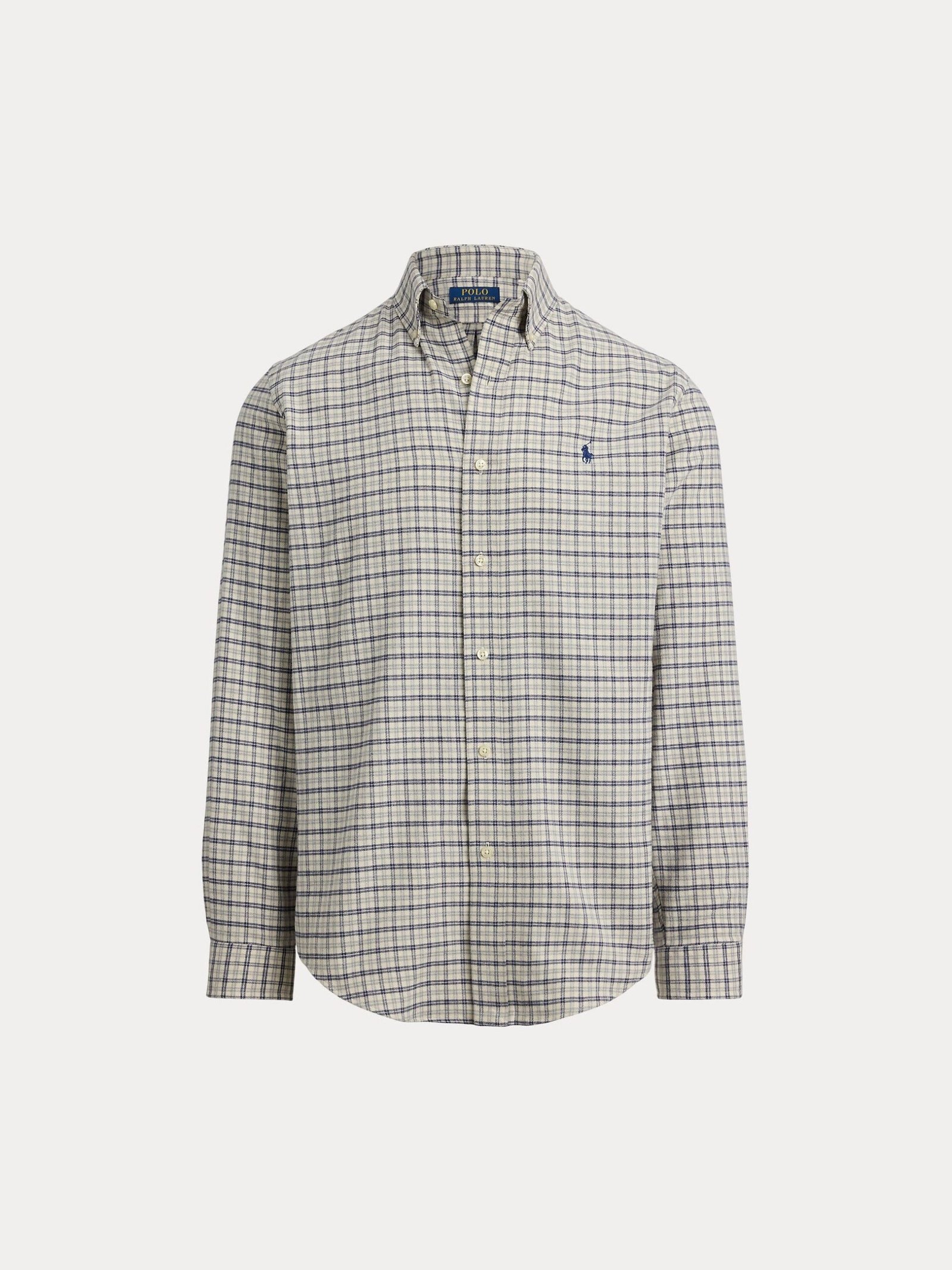 Polo Ralph Lauren miesten kauluspaita Long Sleeve Sport Shirt, vaaleanharmaa