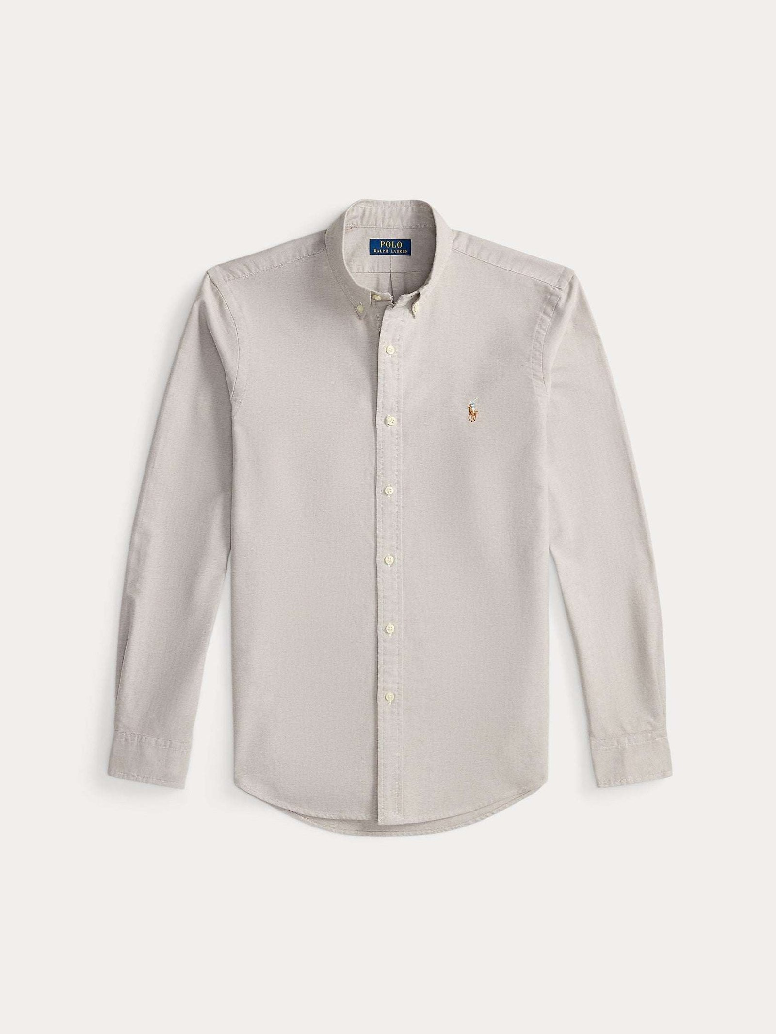 Polo Ralph Lauren miesten kauluspaita Long Sleeve Sport Shirt, vaaleanruskea