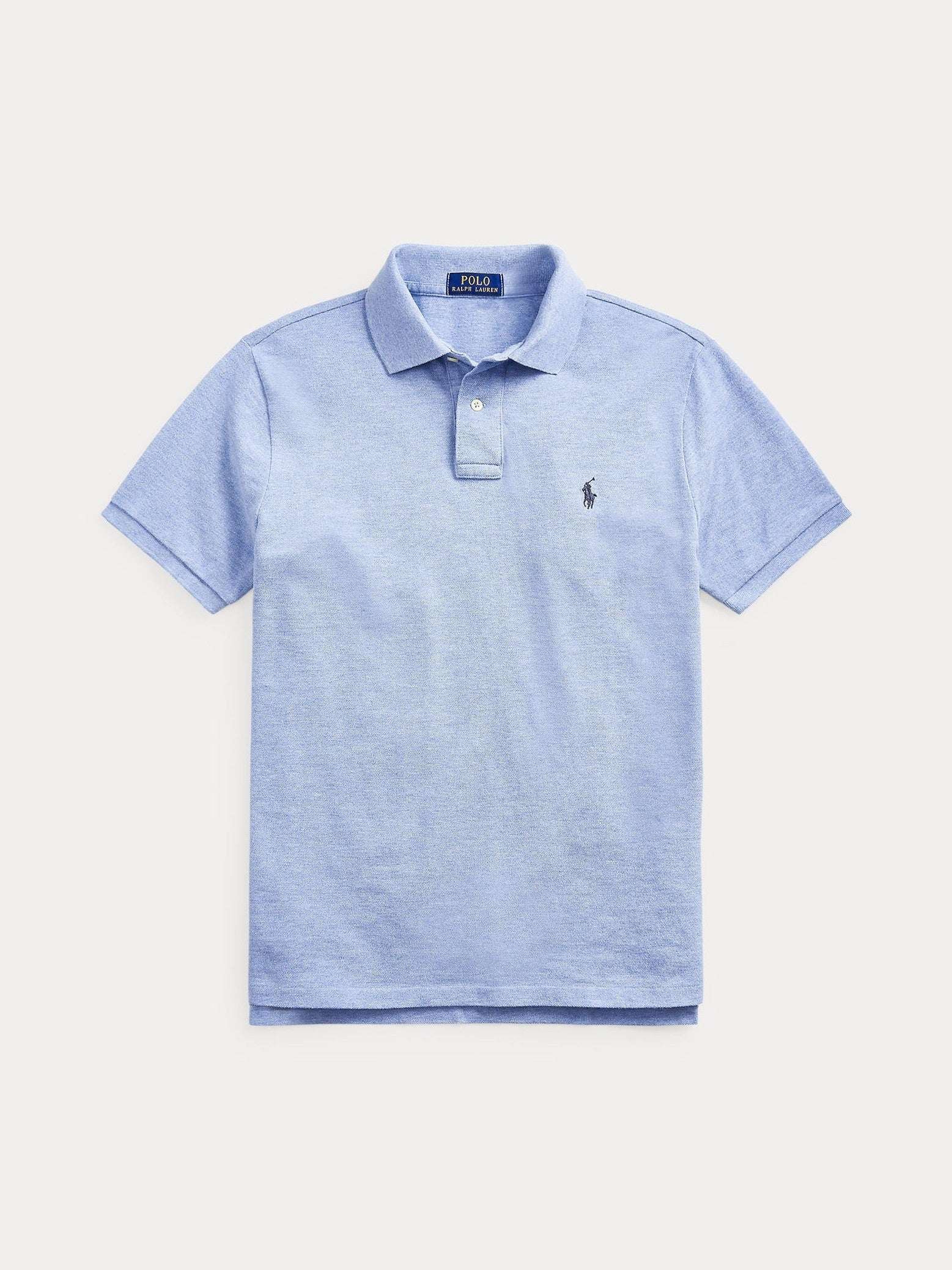 Polo Ralph Lauren miesten pikeepaita Iconic Mesh Polo Shirt, vaaleansininen