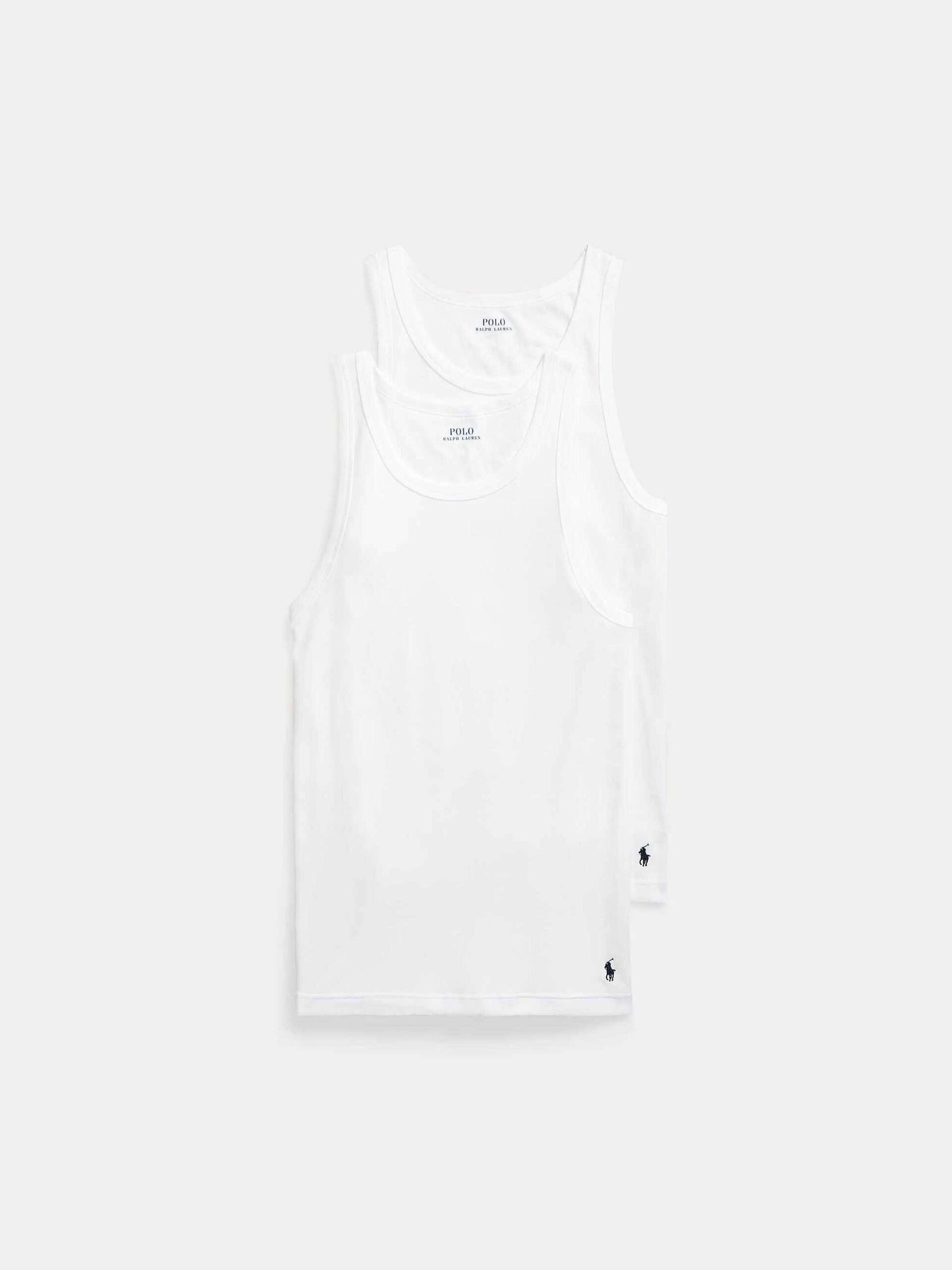 Polo Ralph Lauren miesten aluspaidat Classic Tank 2 Pack, valkoinen
