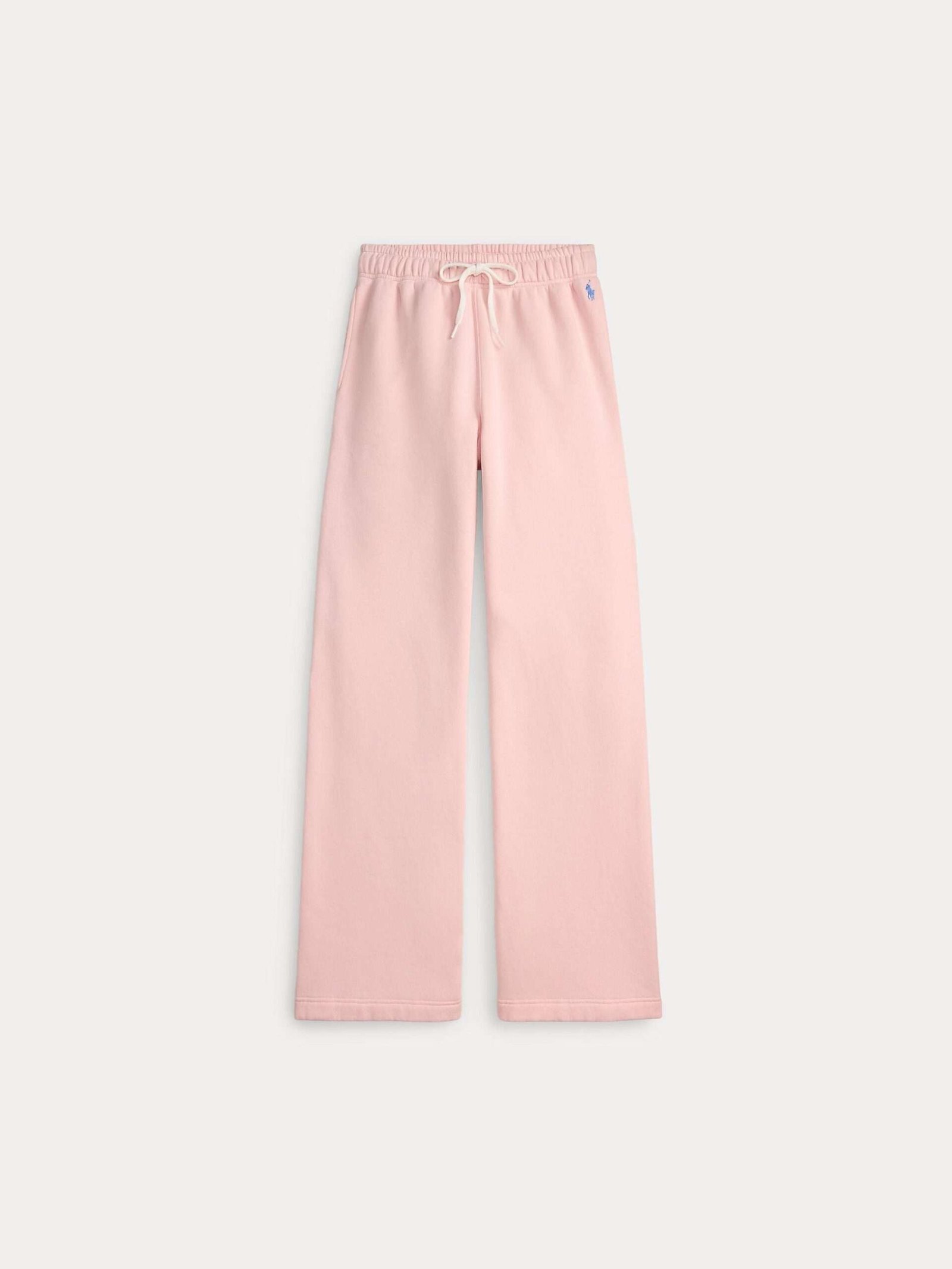 Polo Ralph Lauren naisten collegehousut Knit Open Bottom Sweatpant, vaaleanpunainen