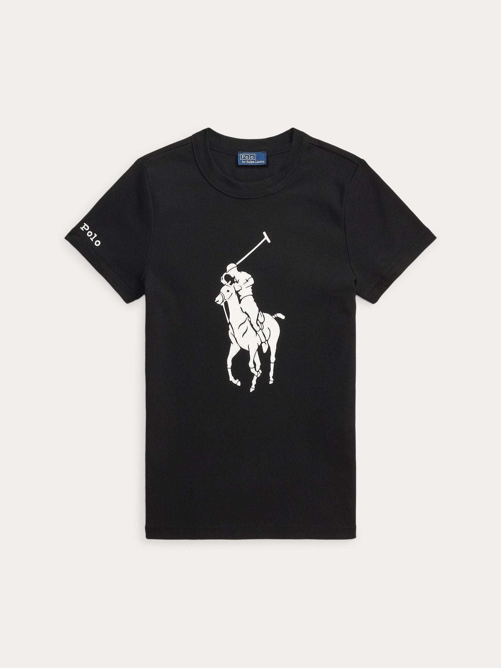 Polo Ralph Lauren naisten T-paita Knit T-Shirt, musta