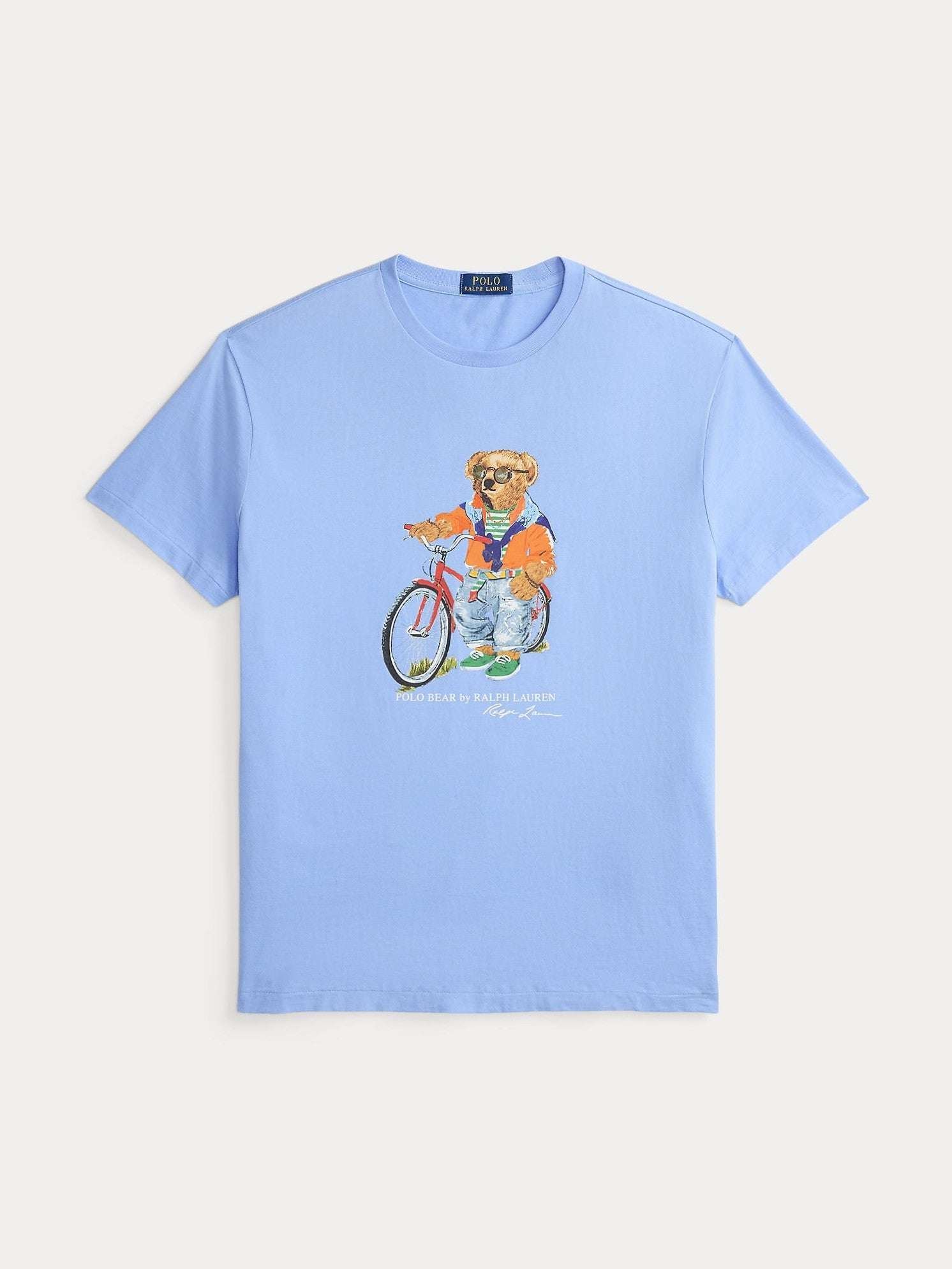 Polo Ralph Lauren miesten T-paita Polo Bear, Vaaleansininen
