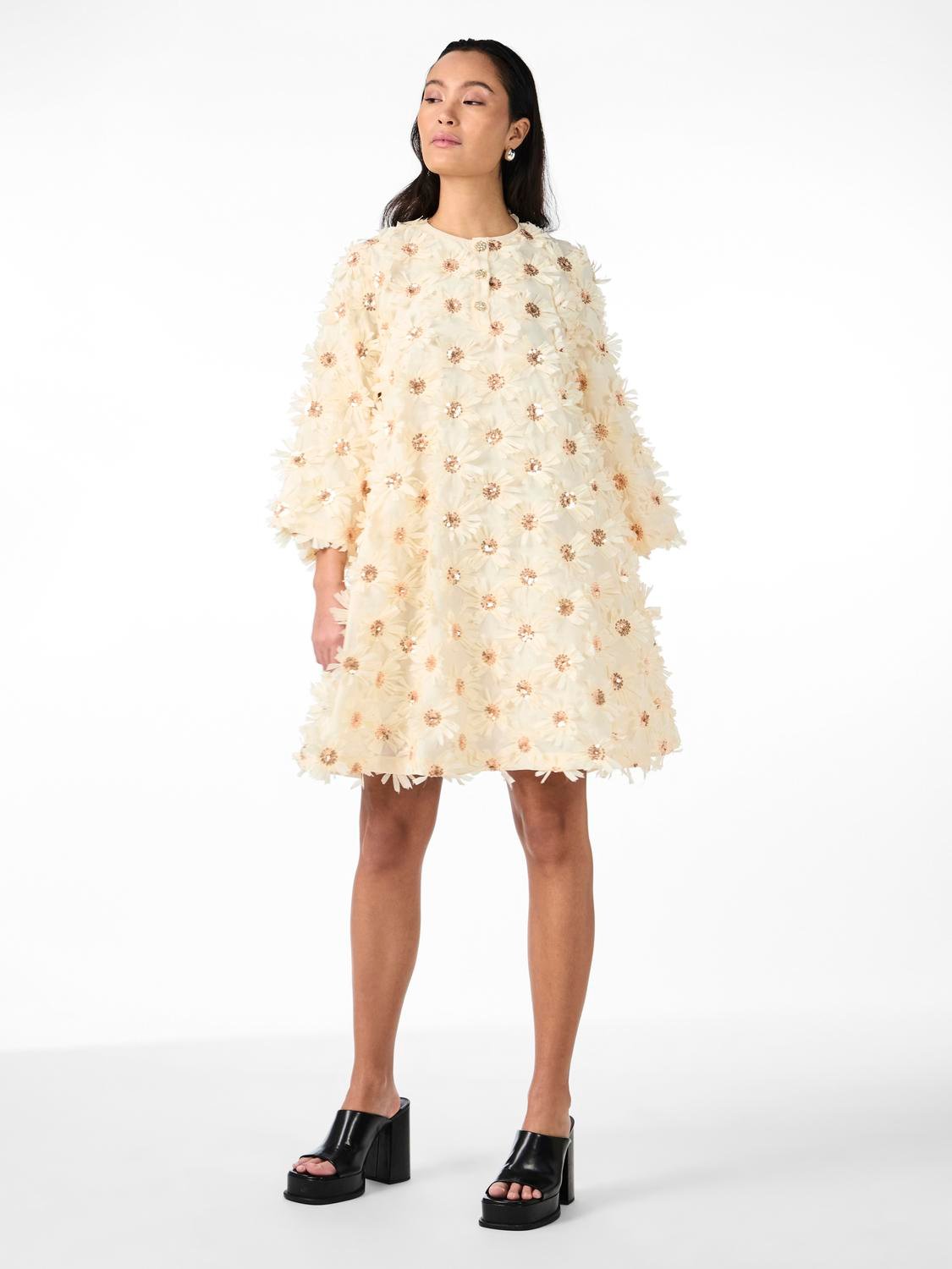 Y.A.S Naisten Mekko, YASABELONE DRESS Sheer Bliss
