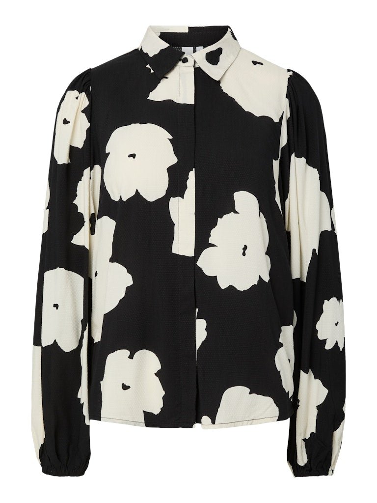 Y.A.S naisten paita, YASASINA LS SHIRT S Black Mille