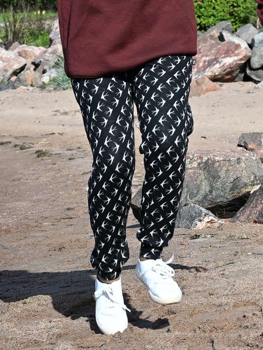 Svala Merino Design naisten olohousut, Pääsky Vaaleanpuna/harmaa 38