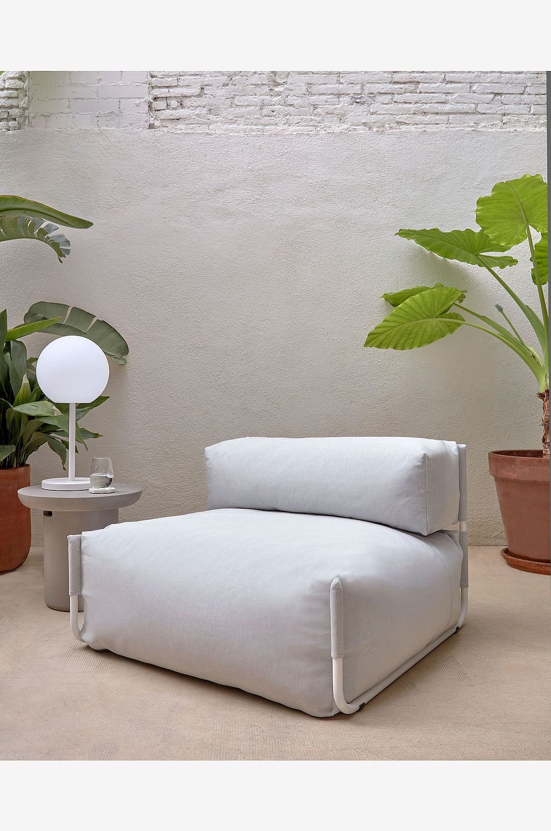 Kave Home Loungetuoli Square