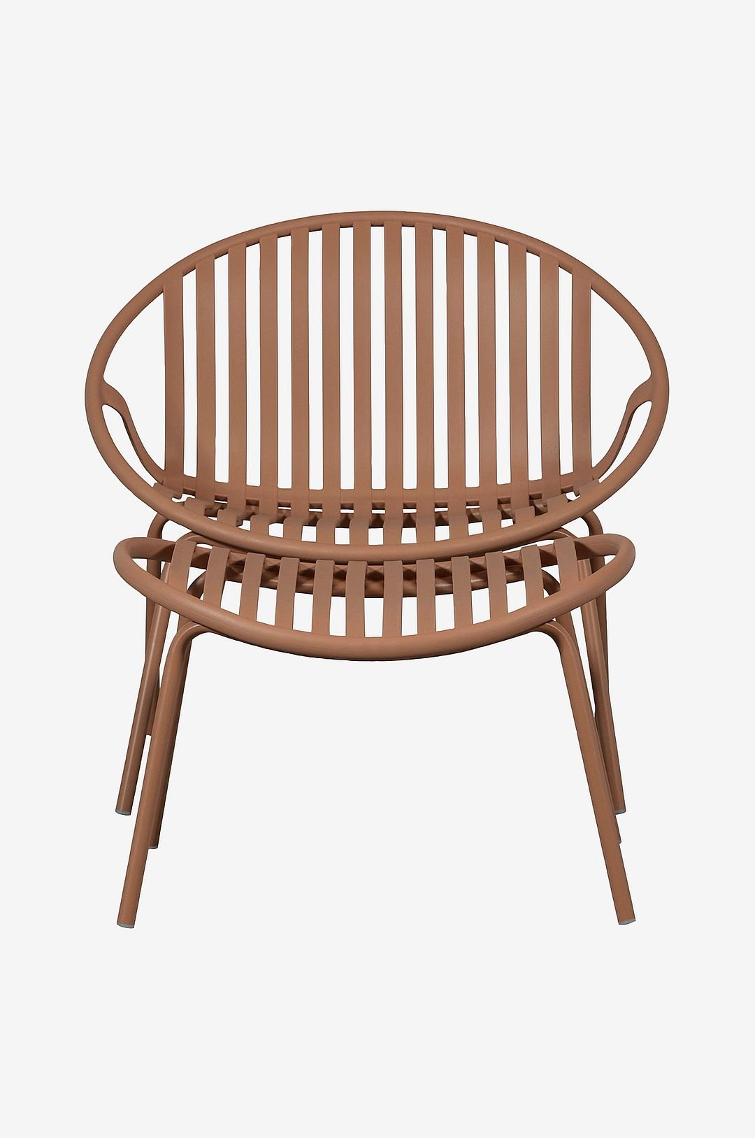 WOOOD Bruce Lounge Chair + Hocker