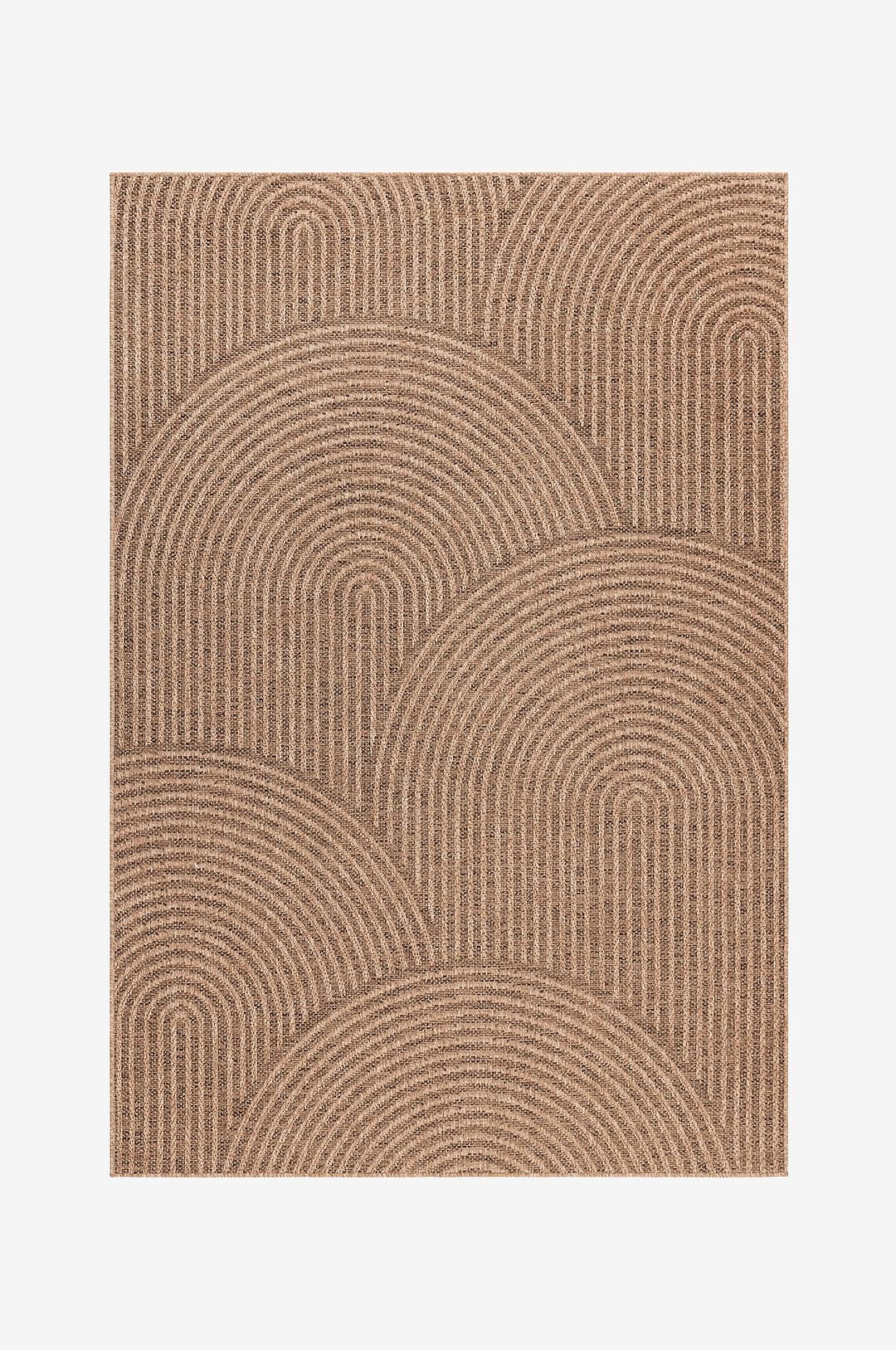 KM Home Tasakudottu matto Natural