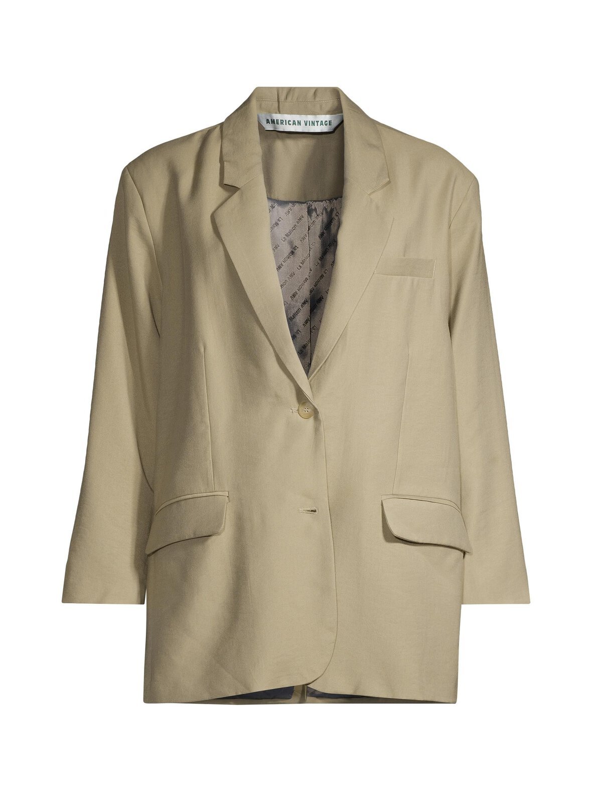 Ample boutonne -bleiseri