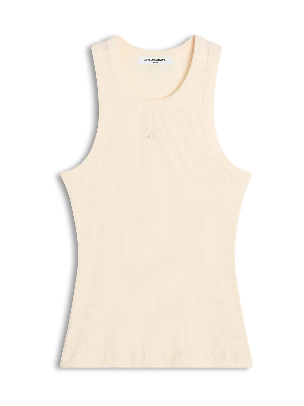 Baby fox ribbed tank -toppi