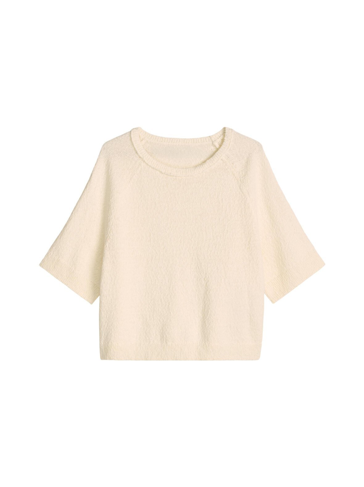 Pullover shortsleeve -neule