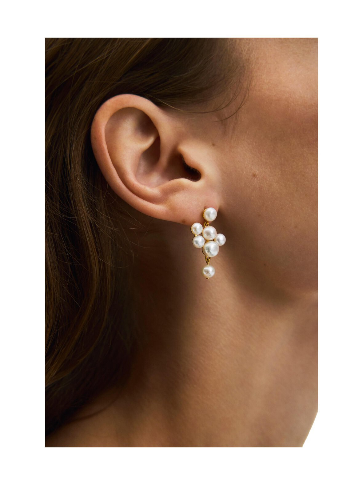 Blossom- kullattu korvakoru