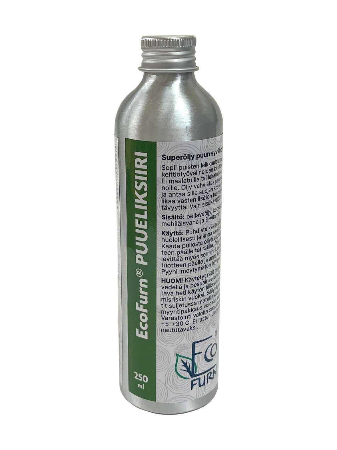 Wood elixir- hoitoöljy leikkuulaudoille 250 ml