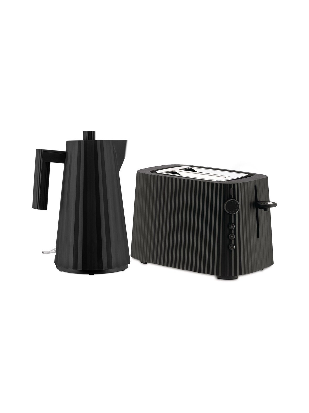 Plissé- vedenkeitin ja leivänpaahdin