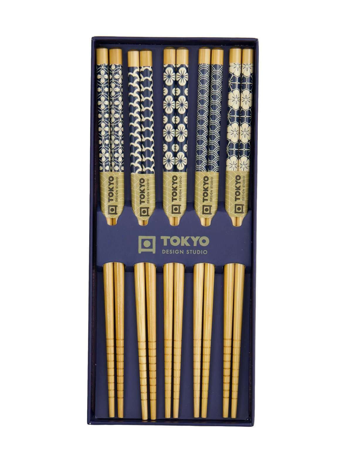 Blue wave -syömäpuikkosetti 5 paria