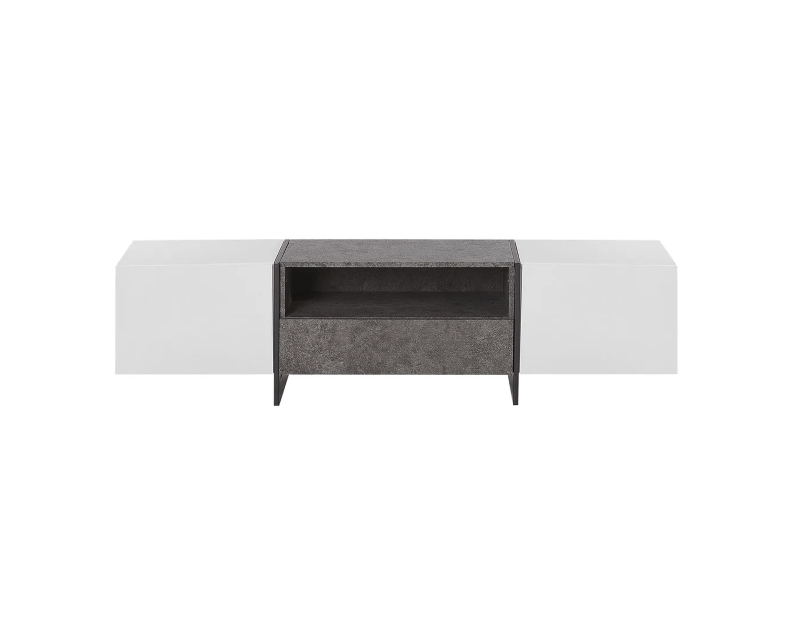 Russel TV-taso LED-valaistuksella 162 cm