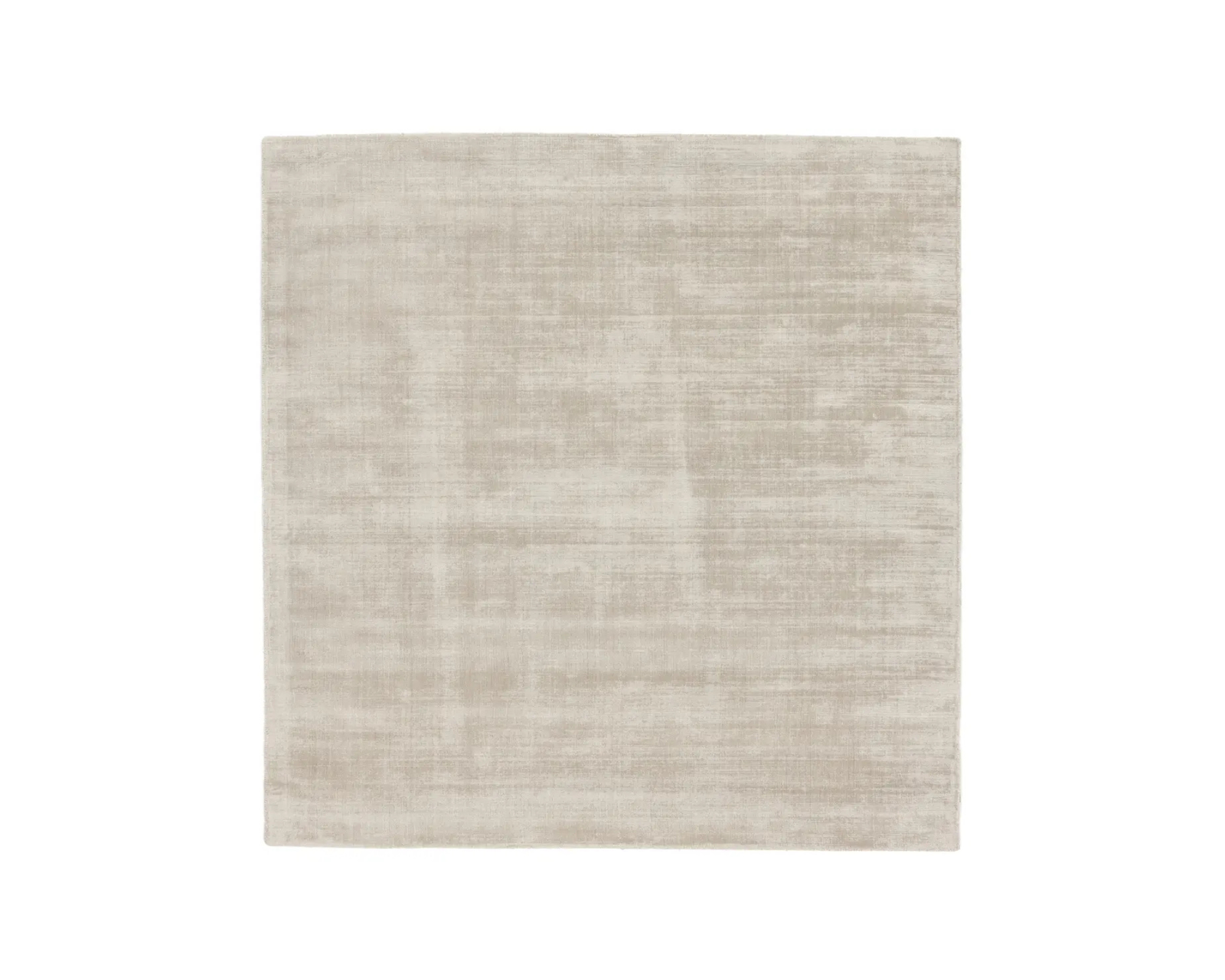 Rugvista Premium Tribeca viskoosimatto 240 x 240 cm luonnonvalkoinen