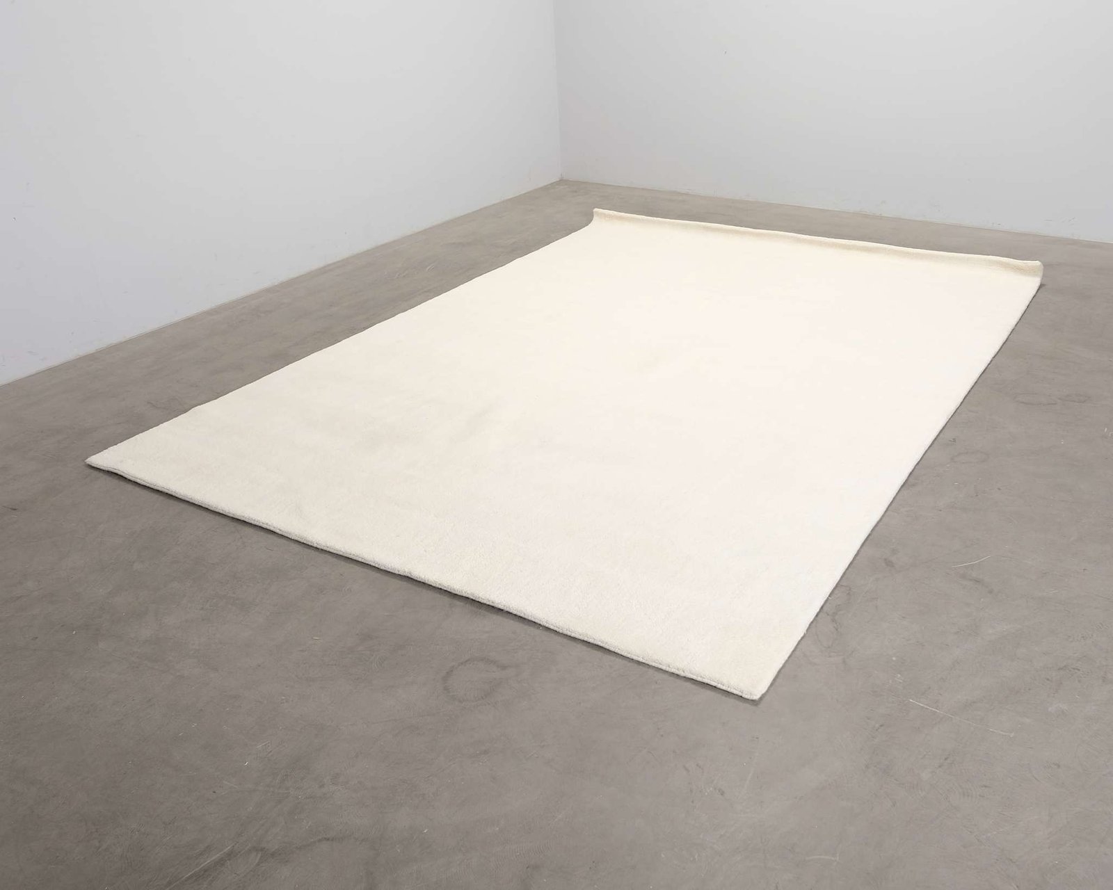 Layered Artistan villamatto 250 x 350 cm luonnonvalkoinen
