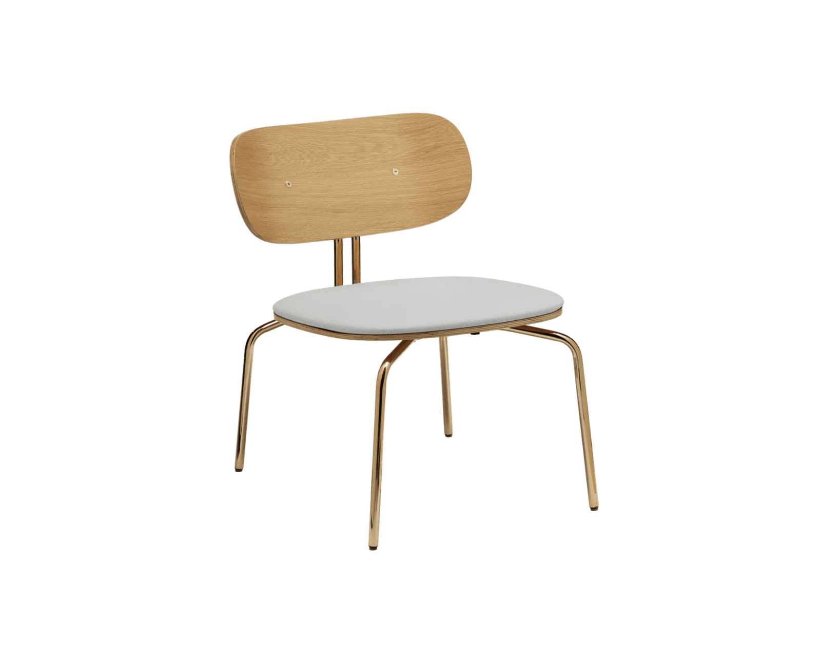 Umage Curious Lounge nojatuoli messinki / Sterling