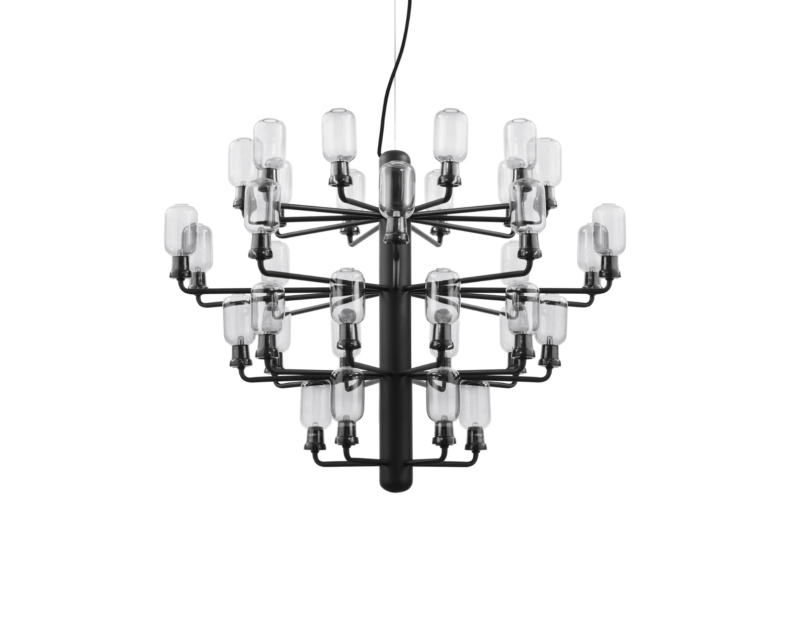 Normann Copenhagen Amp Large kattokruunu musta