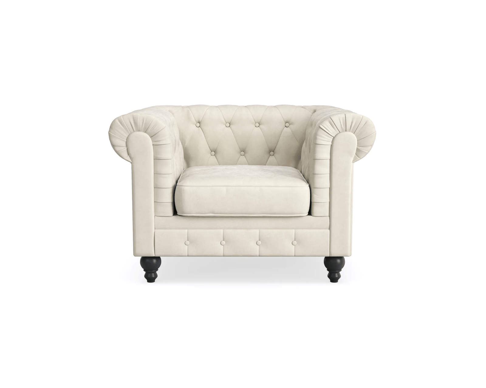 Manor House Chesterfield Lyx nojatuoli beige