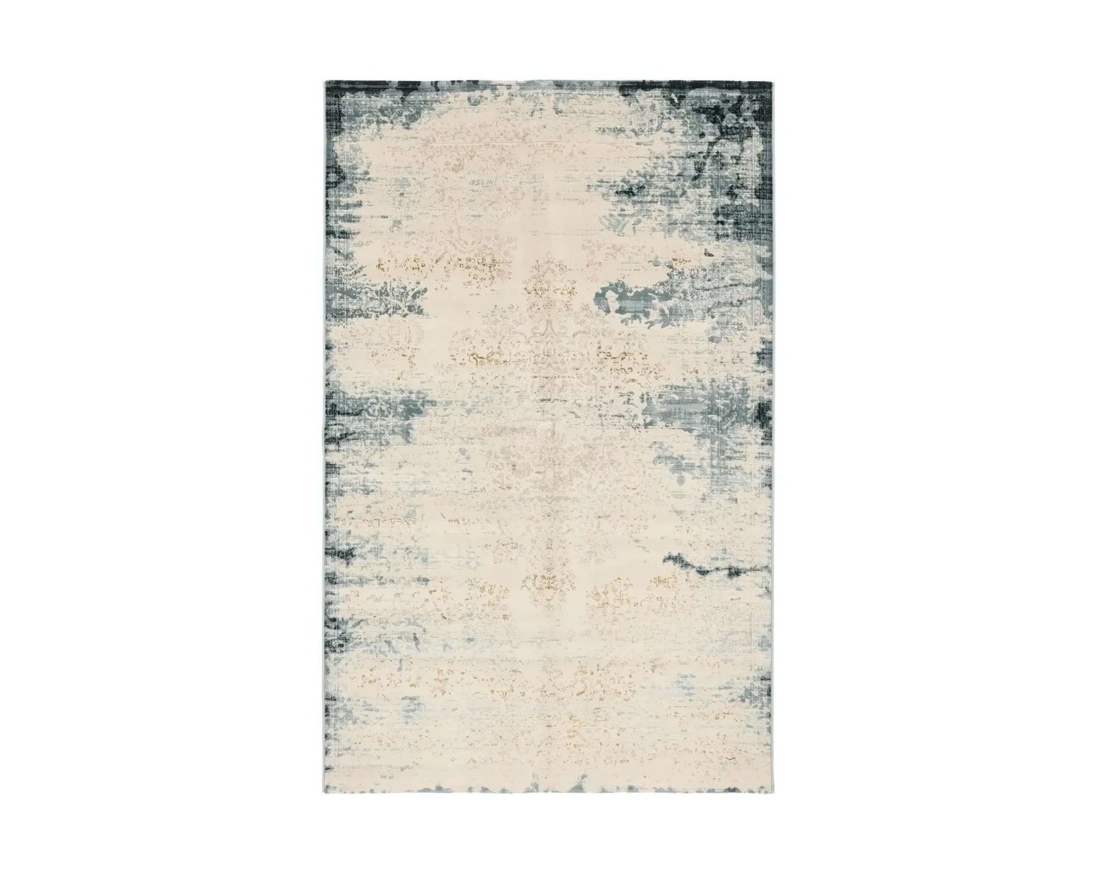 Rugvista Core Alaska matto 140 x 200 cm sininen / valkoinen
