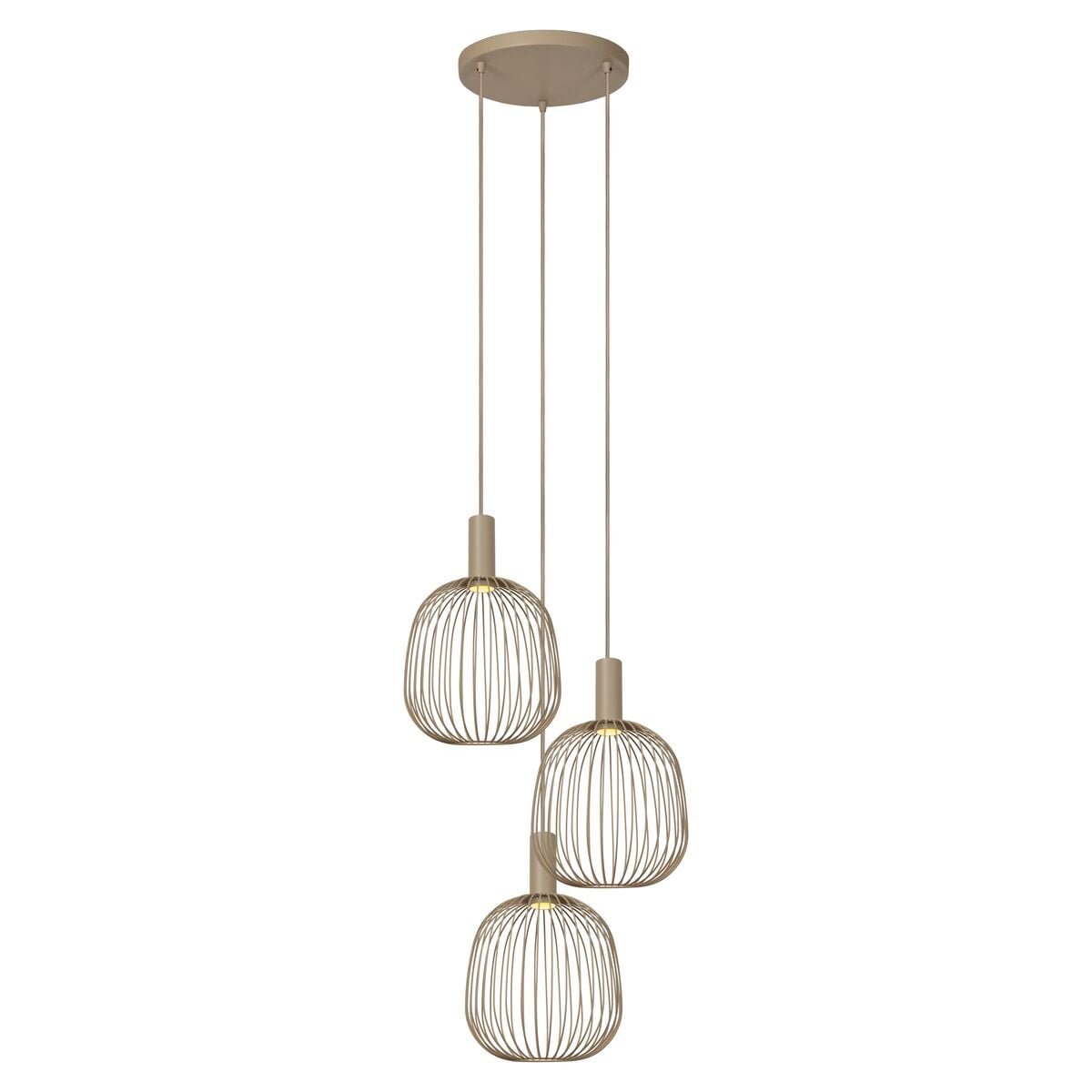 Lucide Esterel riippuvalaisin Ø50 cm taupe