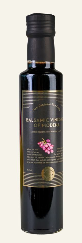 Balsamico etikka moniväri