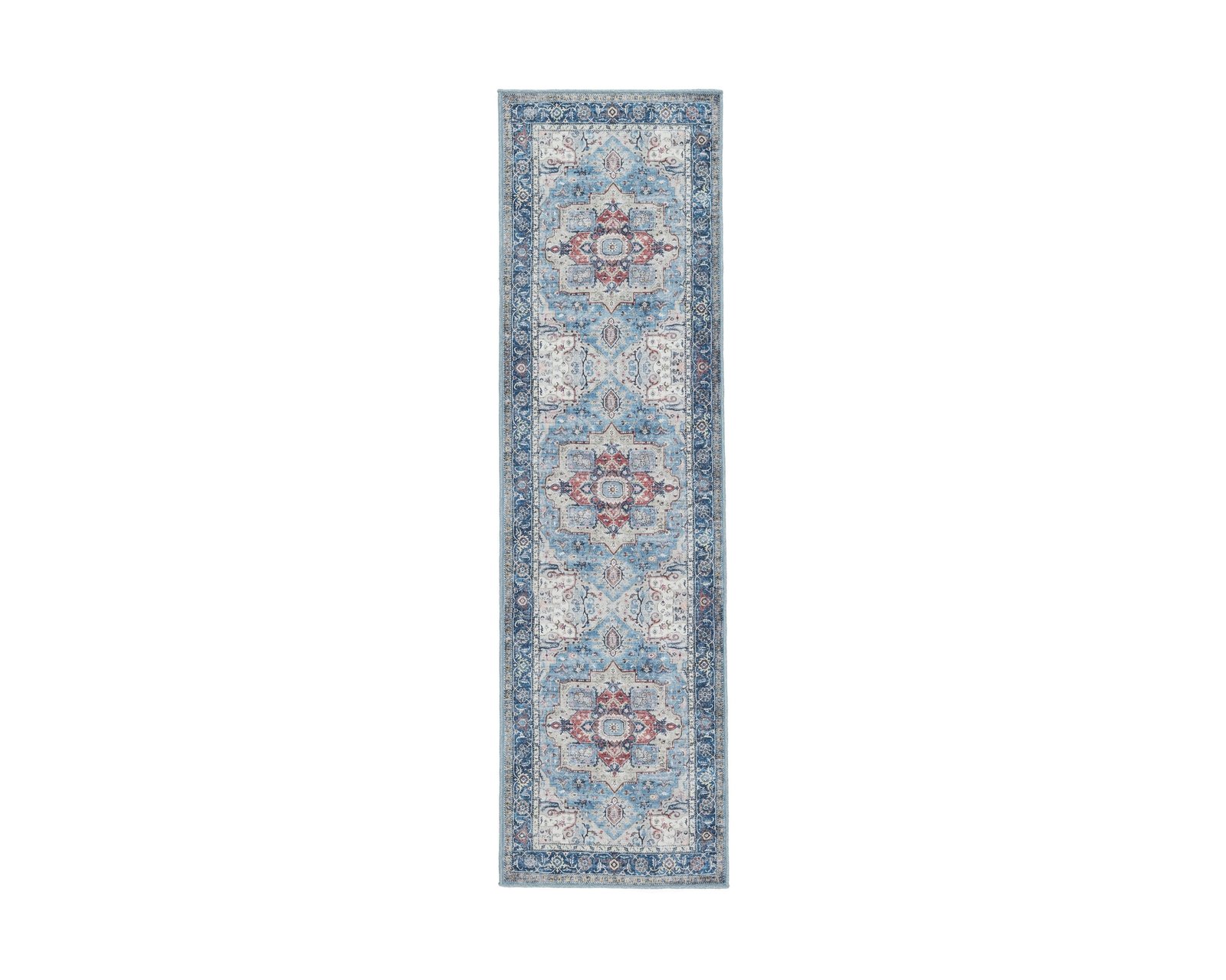 Rugvista Essential Georgia Oriental käytävämatto 80 x 300 cm sininen