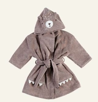 Teddy kylpytakki beige