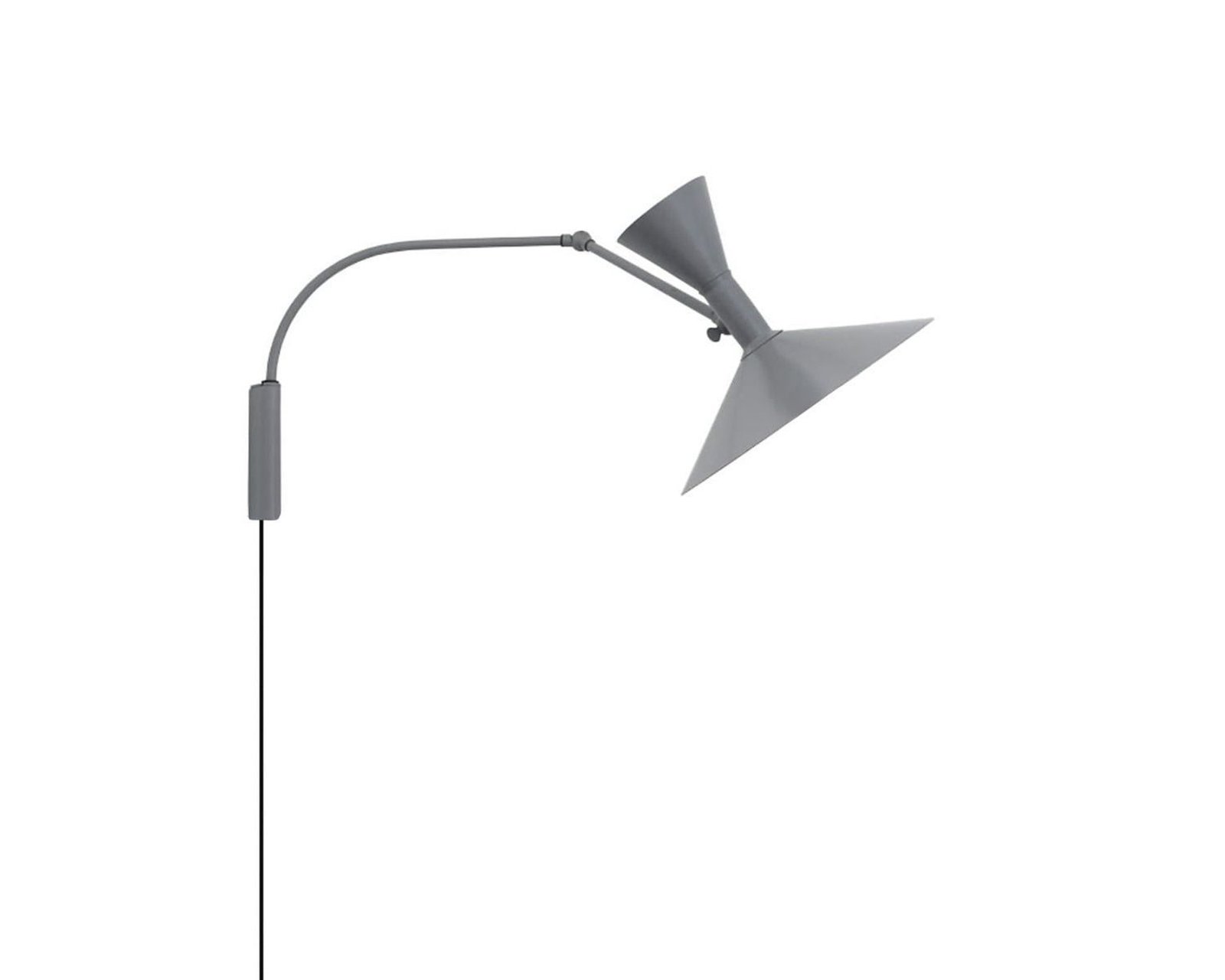 Nemo Lampe de Marseille Mini seinävalaisin harmaa